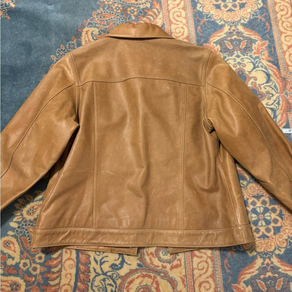 Talbots leather jacket size medium - Picture 8 of 10